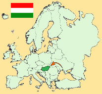 Guide pour la globalisation - Carte pour la localisation du Pays - Hongrie
